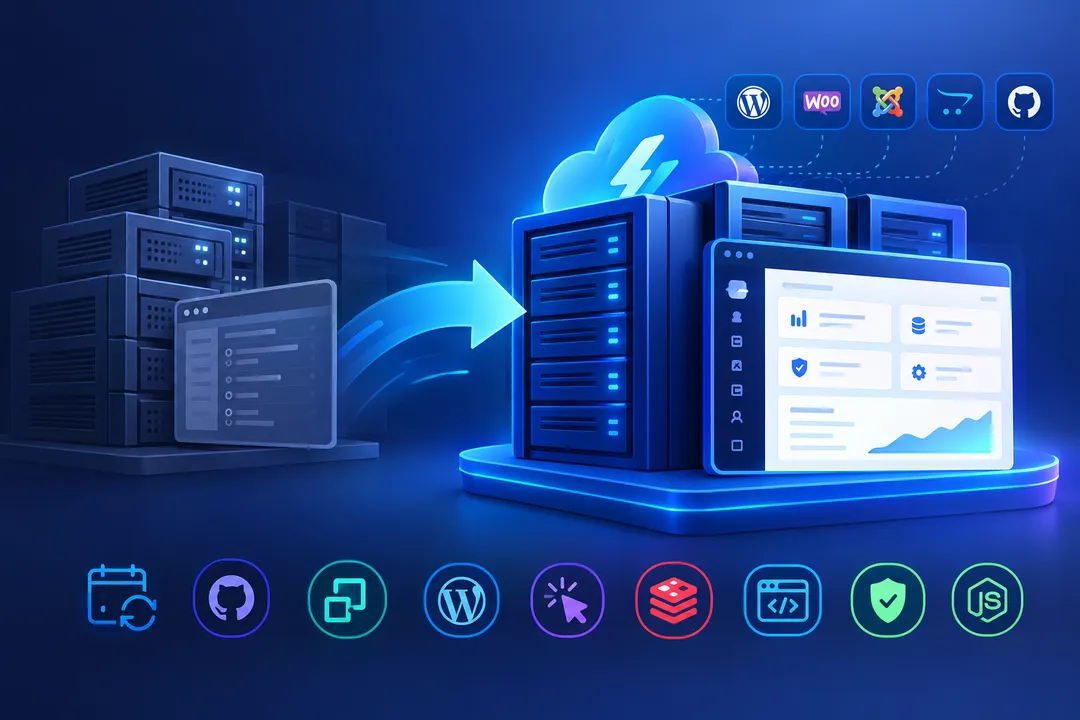 Веб-хостинг перейшов на нову платформу