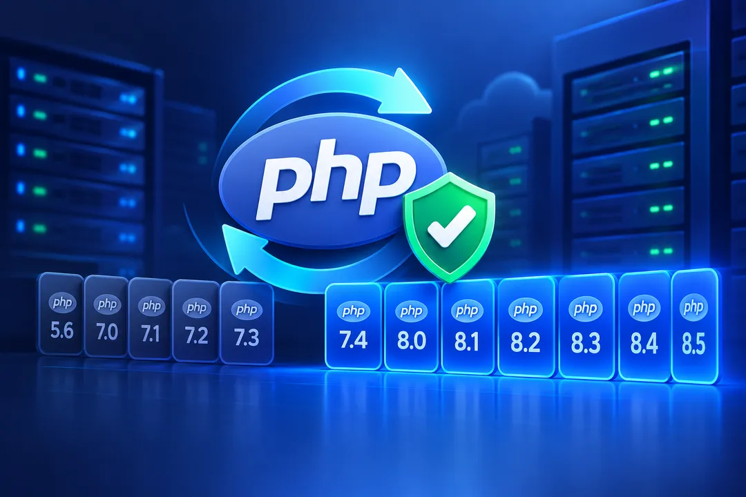 Legacy PHP versions restored